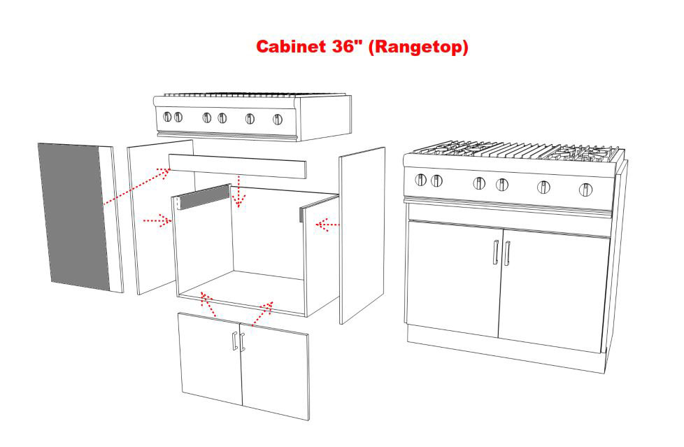 Rangetop Cabinet