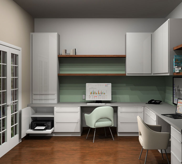 Make Your Office Feel Right At Home with IKEA's Cabinetry Solutions