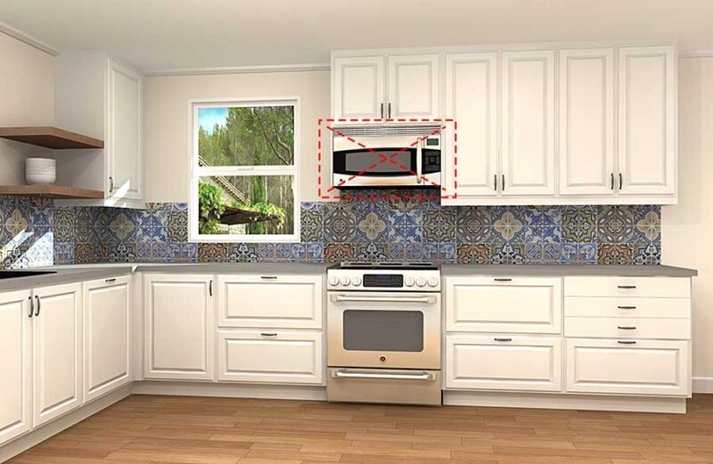 Where to Put the Microwave in Your Kitchen 5 Mistakes to Avoid