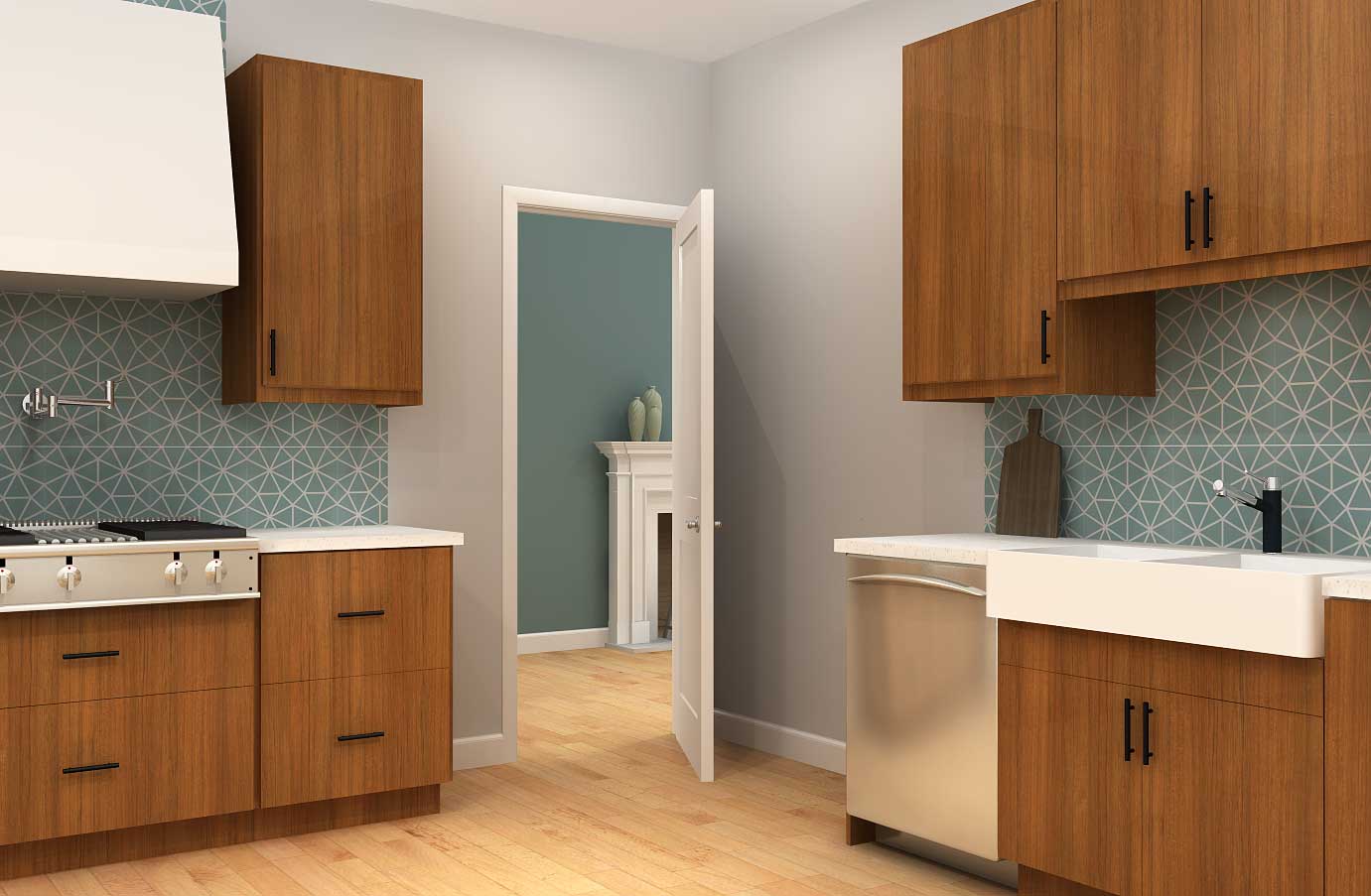 Cabinet Countertop Clearance to be Mindful of When Considering Wall Cabinets