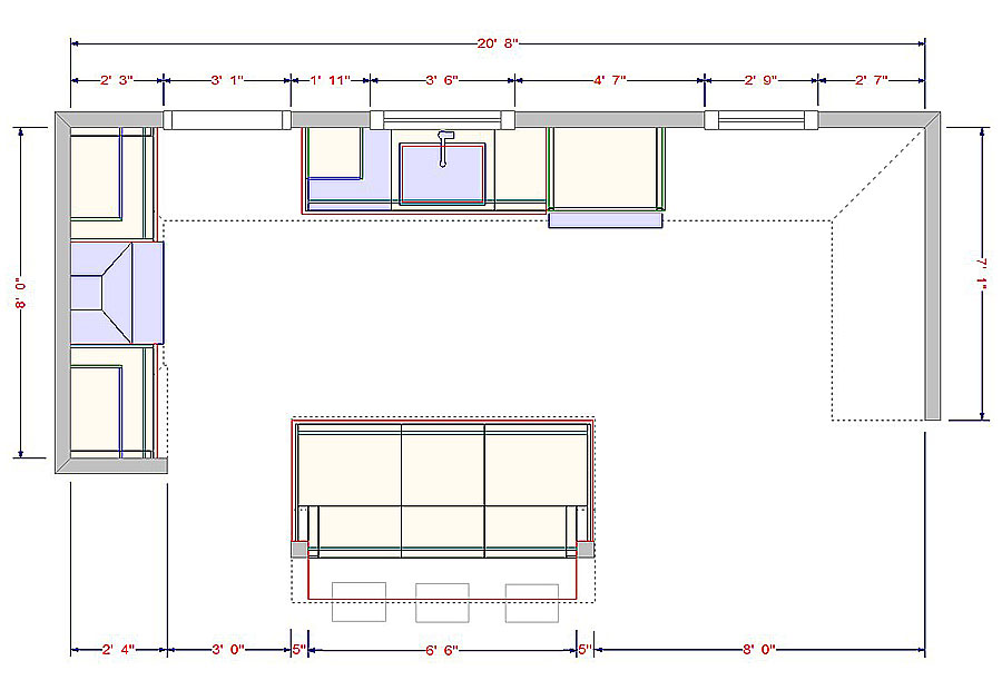 kitchen remodel concept design