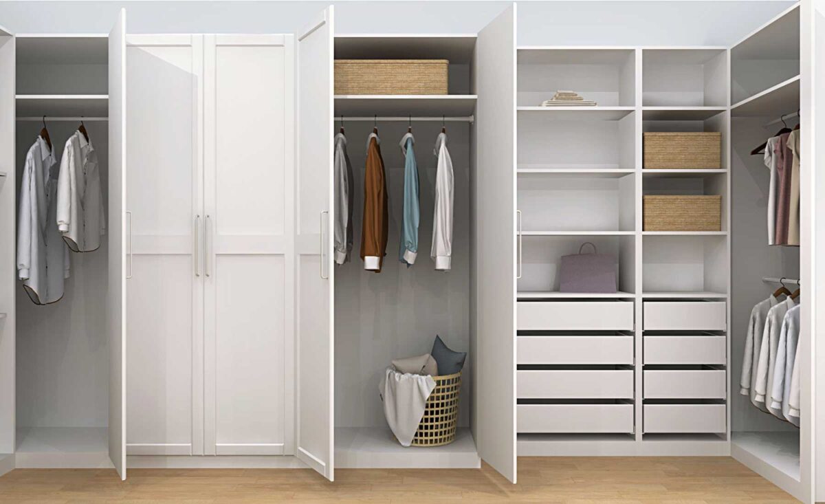 How to Design an IKEA Closet to Maximize Storage