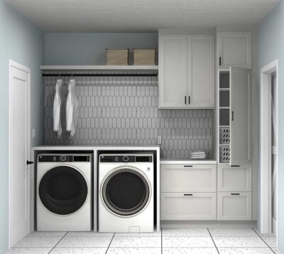 IKEA Laundry Rooms Designed for Under $2,000