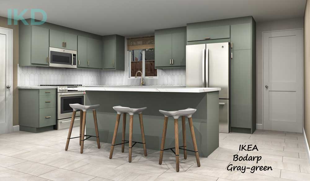 IKEA Bodarp Gray-Green