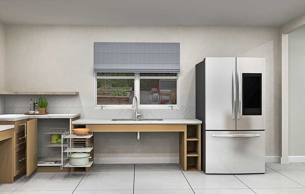 ADA Kitchens Designs Using IKEA SEKTION Cabinets