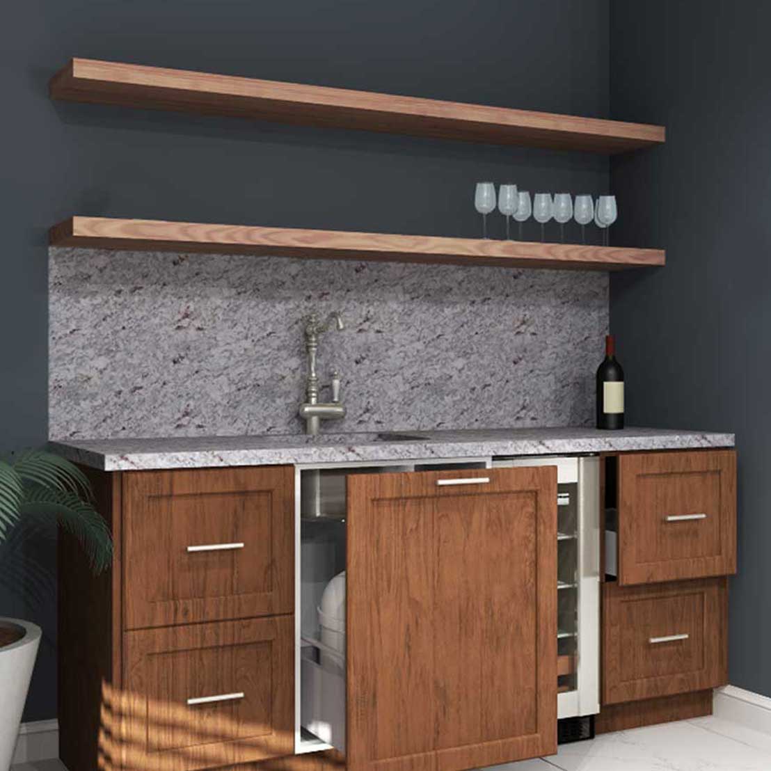 IKEA Home Bar Design - Inspired Kitchen Design