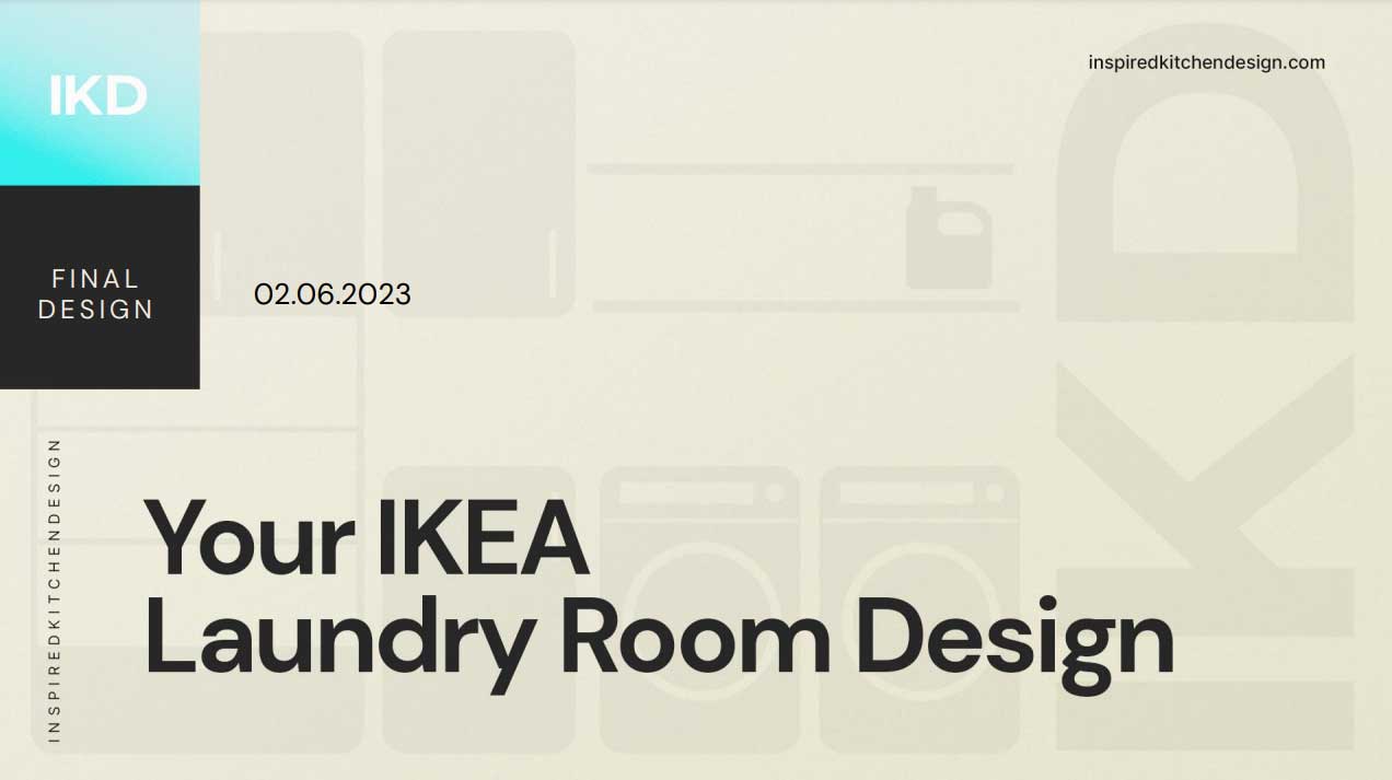 IKEA wasruimte-ontwerppakket van IKD