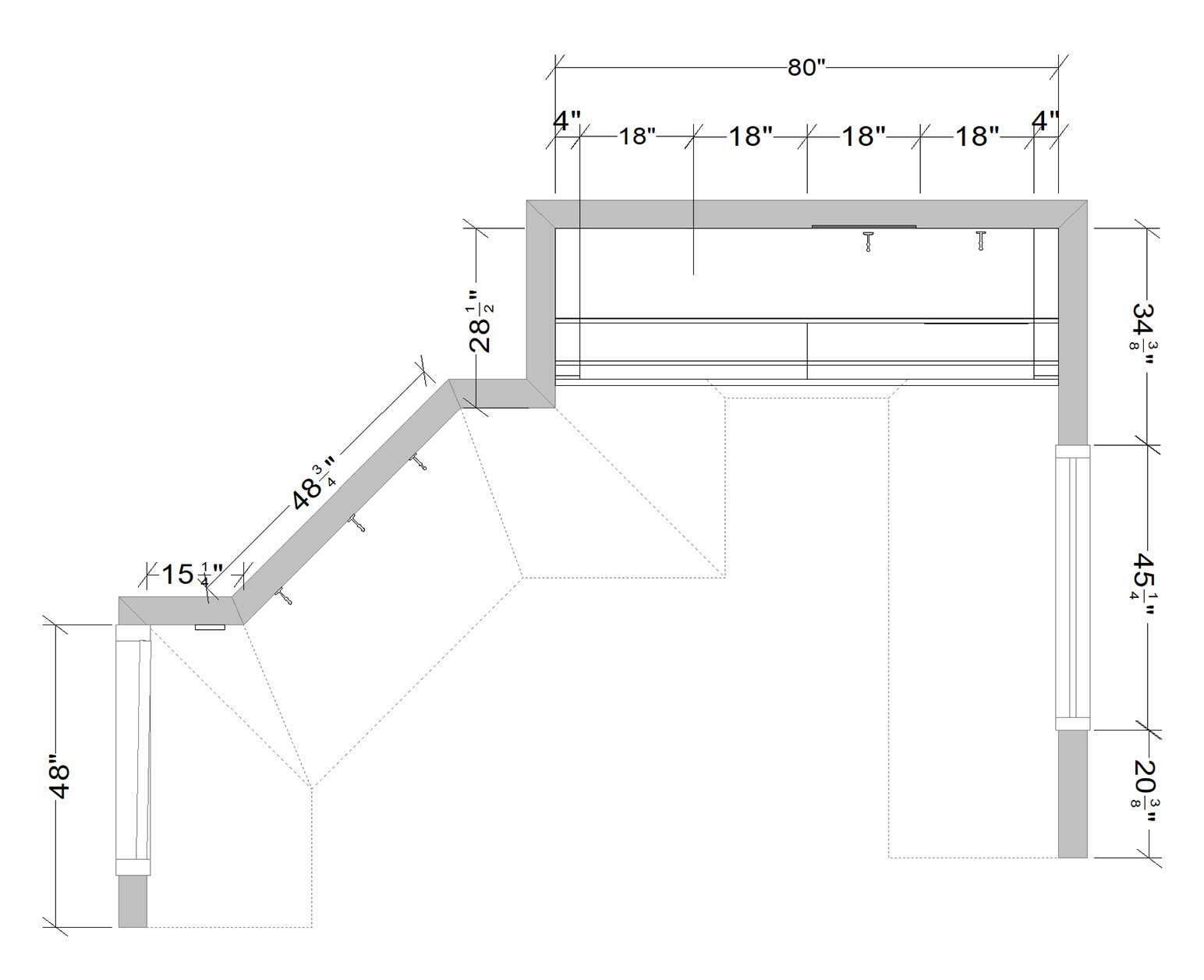 IKEA mudroom-ontwerp voor kleine ruimtes