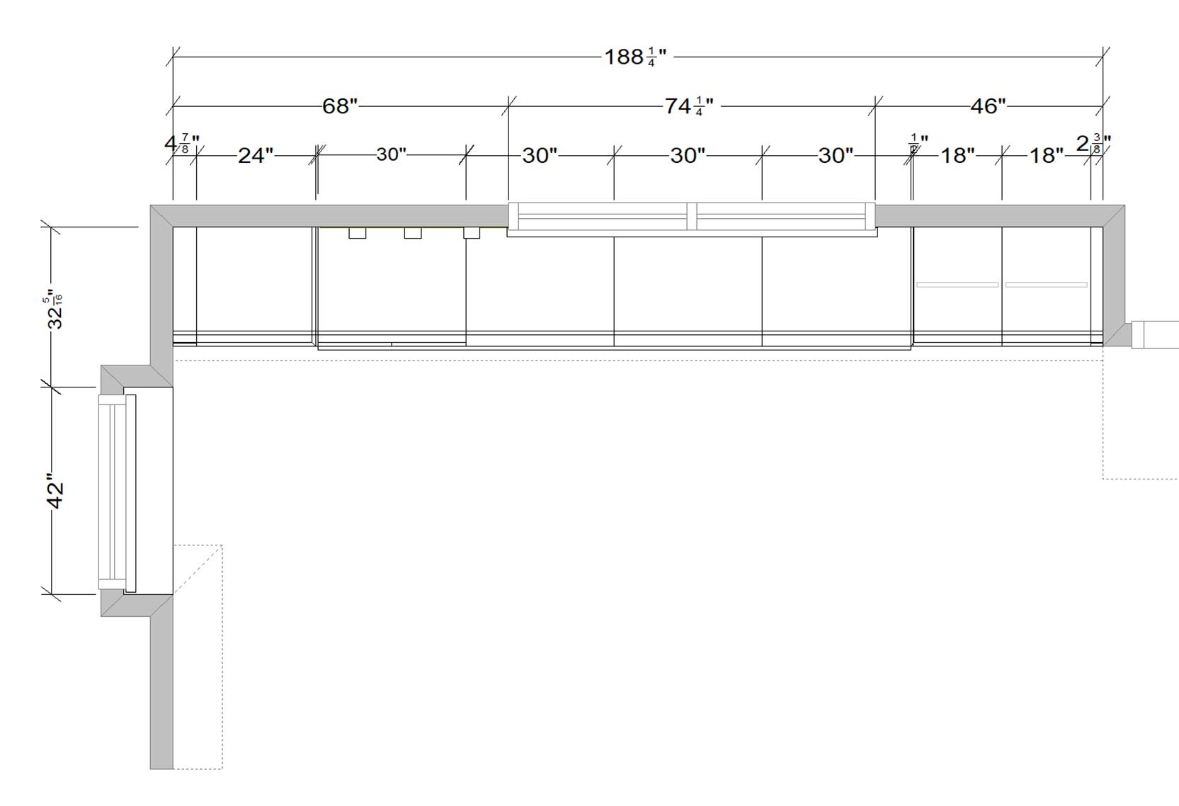 floorplan for an IKEA mudroom design